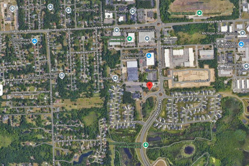 Links at Pinewood - Aerial Map (newer photo)